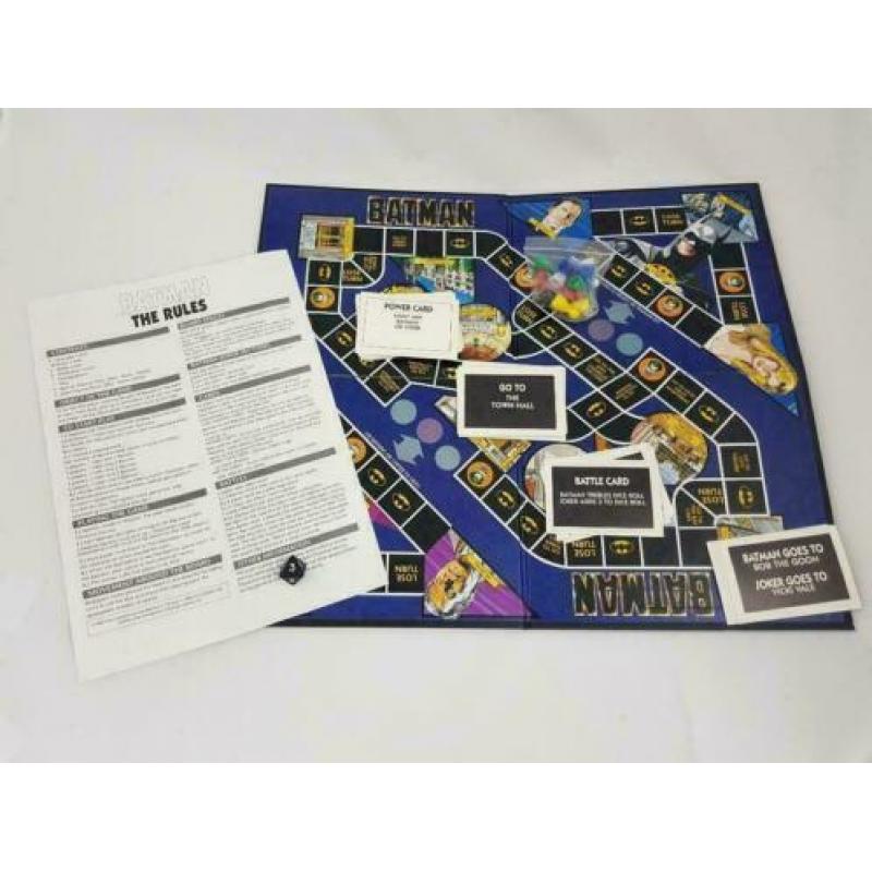 Vintage Batman the game bordspel 1989 van Paul Lamond games.