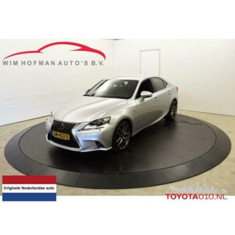 Lexus IS 300h F Sport Line Luxe Leer Mark Levinson Navi Adap