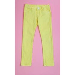 Tumble 'N Dry skinny jeans 5-pocket model geel maat 116