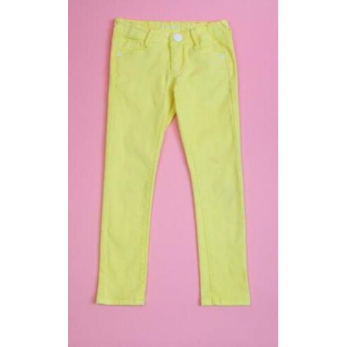 Tumble 'N Dry skinny jeans 5-pocket model geel maat 116
