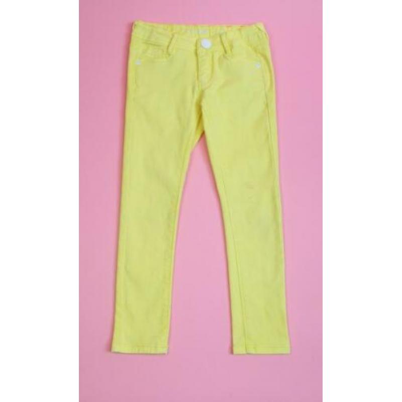 Tumble 'N Dry skinny jeans 5-pocket model geel maat 116