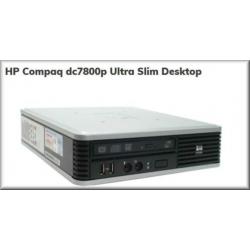 HP-COMPAQ dc7800p Ultra-slim desktop Intel Core 2 Duo E7500
