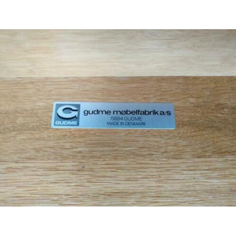 Deense jaren 60 eettafel Moller gemerkt Gudme Denmark