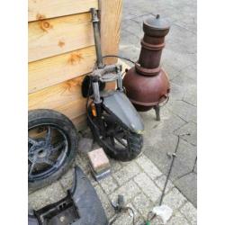 Kymco onderdelen oa voorfork, wielen, cockpit etc