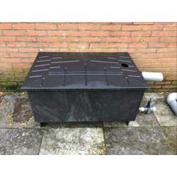 3 kamer vijver filter - 330 liter