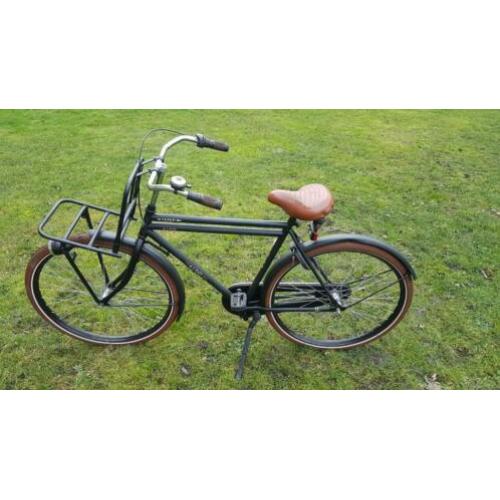 In nieuwe staat transporter herenfiets aldo