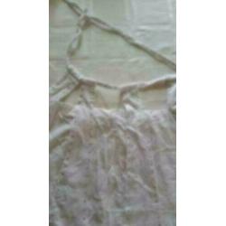 Witte top met glitters