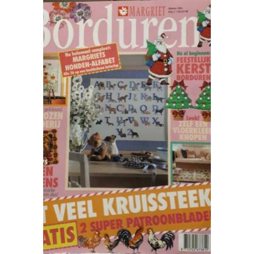 Margriet borduren beren kussens enz