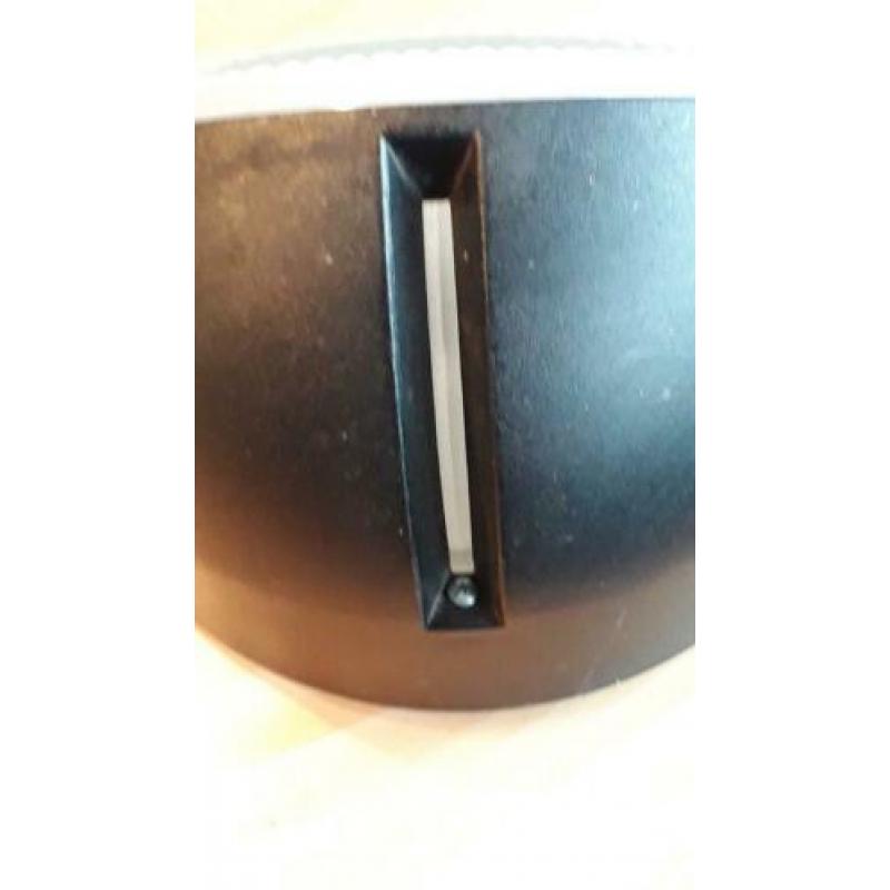 Nieuwe zwarte  prisma type polo binnen / buitenlamp made in
