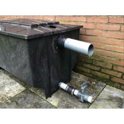 3 kamer vijver filter - 330 liter