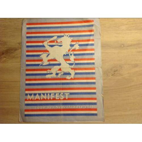 Manifest Ned. Indie 1949