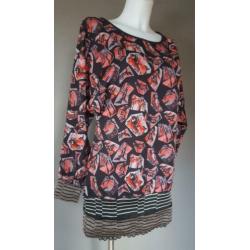 tuniek Save the Queen - NIEUW - 2 in 1 - print - kant - M/L
