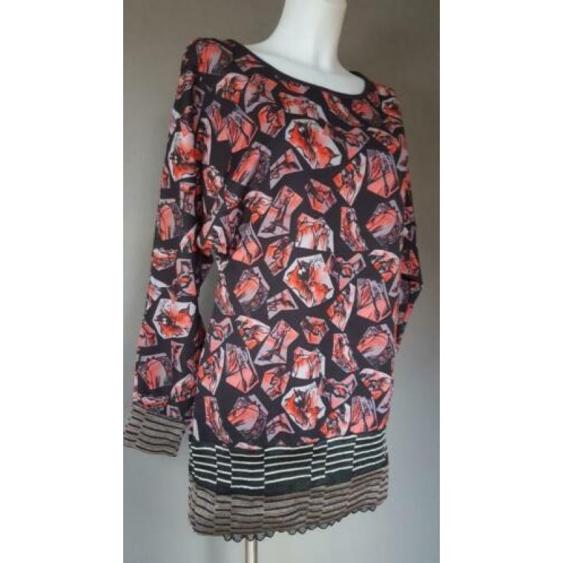 tuniek Save the Queen - NIEUW - 2 in 1 - print - kant - M/L