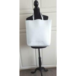 Originele DKNY grote witte shopper ZGAN