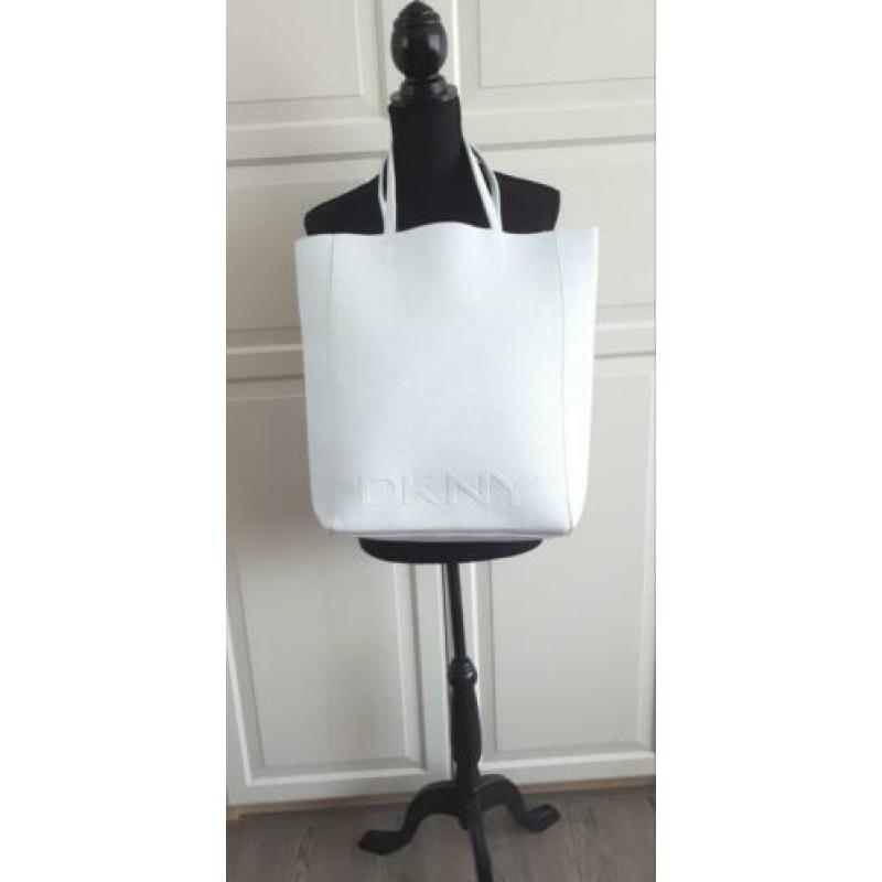 Originele DKNY grote witte shopper ZGAN
