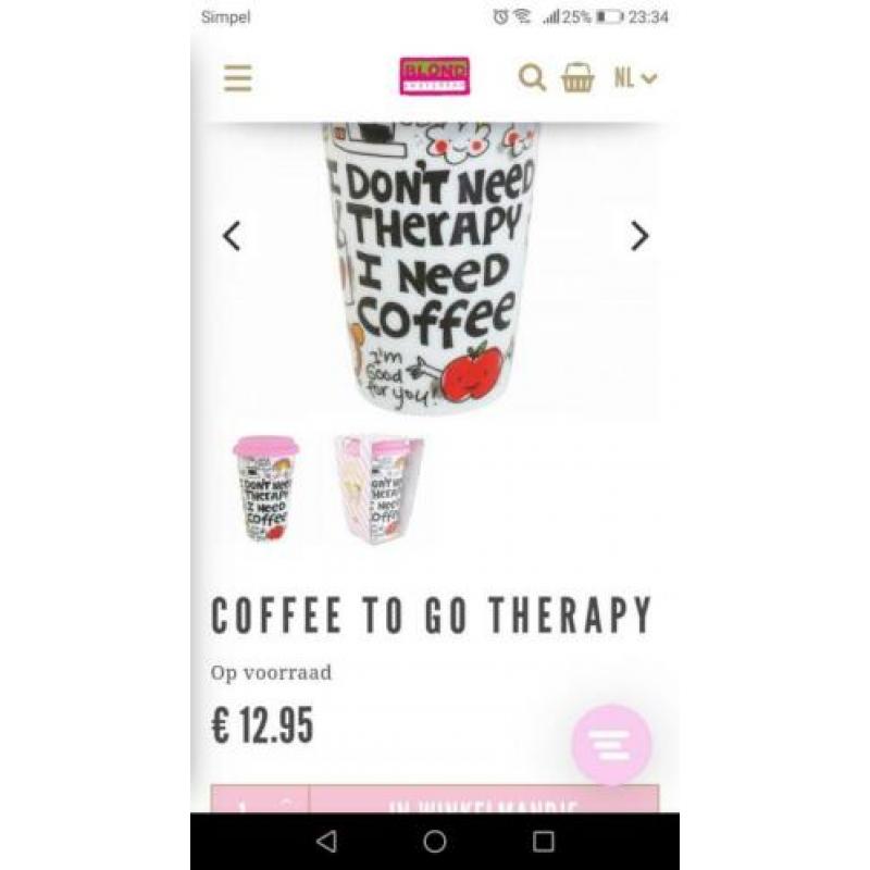Blond Amsterdam 'coffee to go'