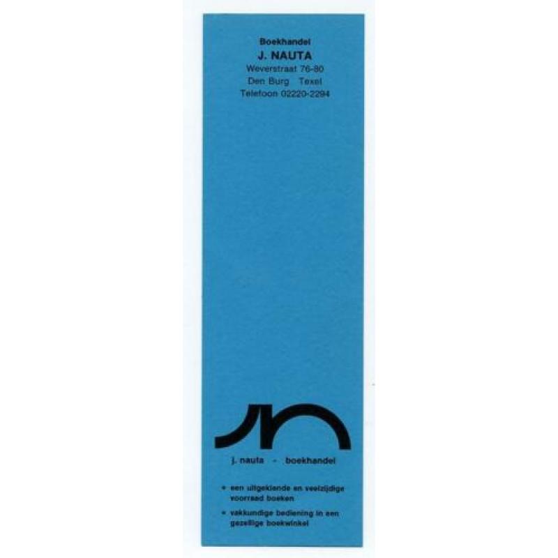 Boekhandel daan nijman - Roden - 2001 - reclame bladwijzer