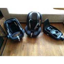 Maxi Cosi set: 2 way familyfix