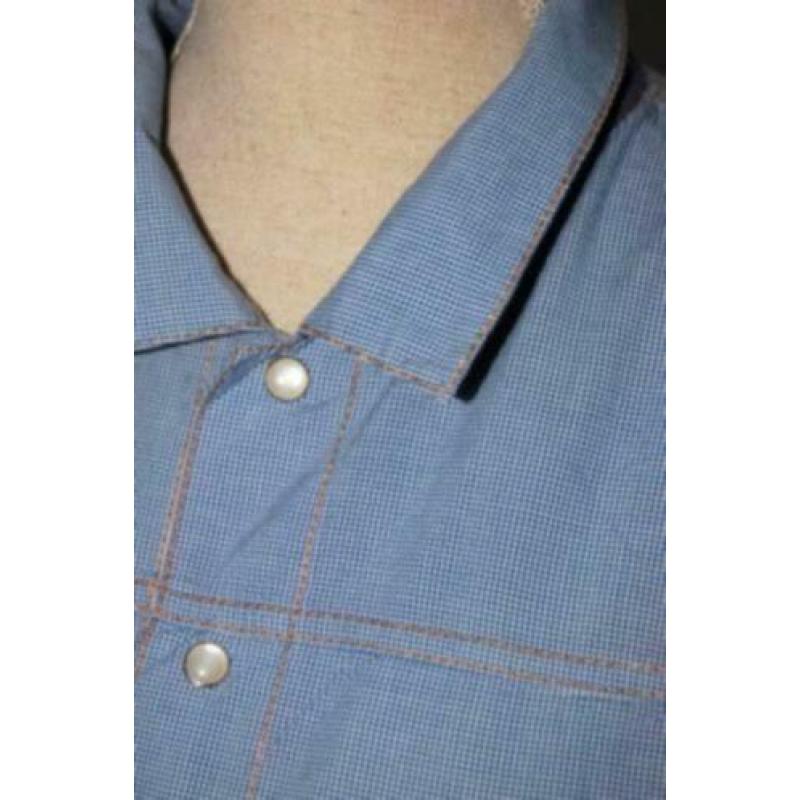 MARITHE FRANCOIS GIRBAUD blouse, jasje, blauw, Mt. 42