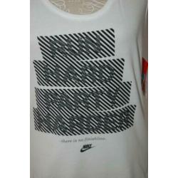 NIEUWE NIKE, DRI FIT GLOW IN THE DARK tee, wit, Mt. L