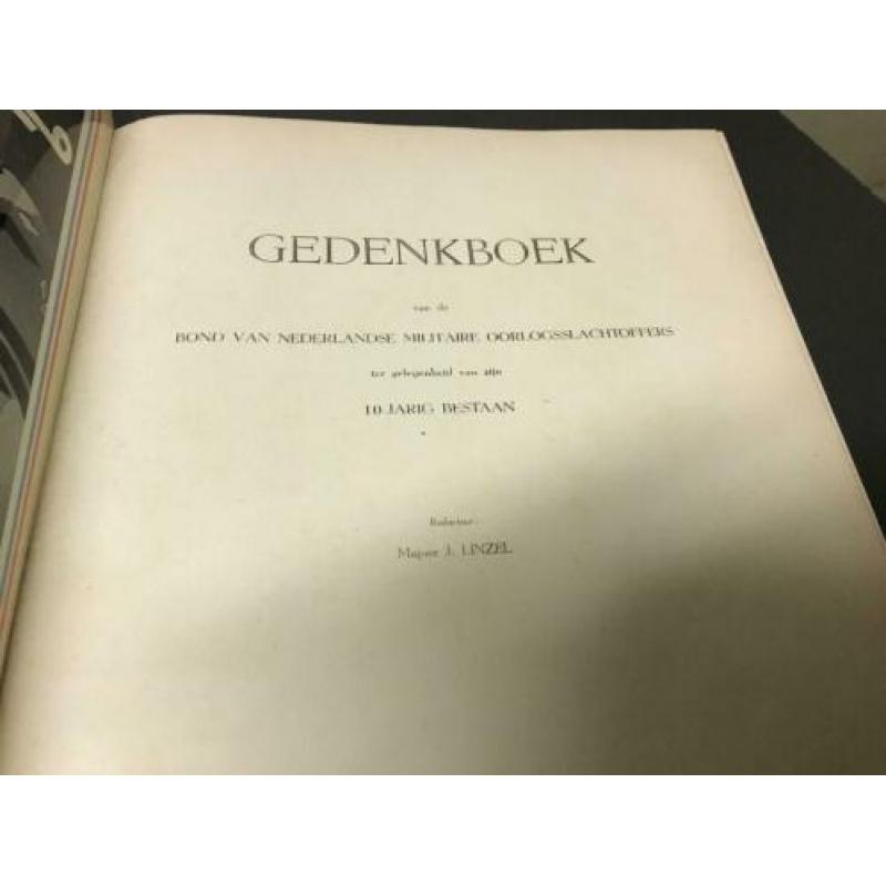 Tien jaren BNMO bond van Nederlandse oorlogsslachtoffers