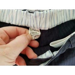 Zwart witte 7/8 broek Jottum maat 128/134