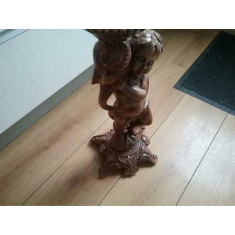 Staande Asbak 65cm groot,plastic ( BIEDEN)