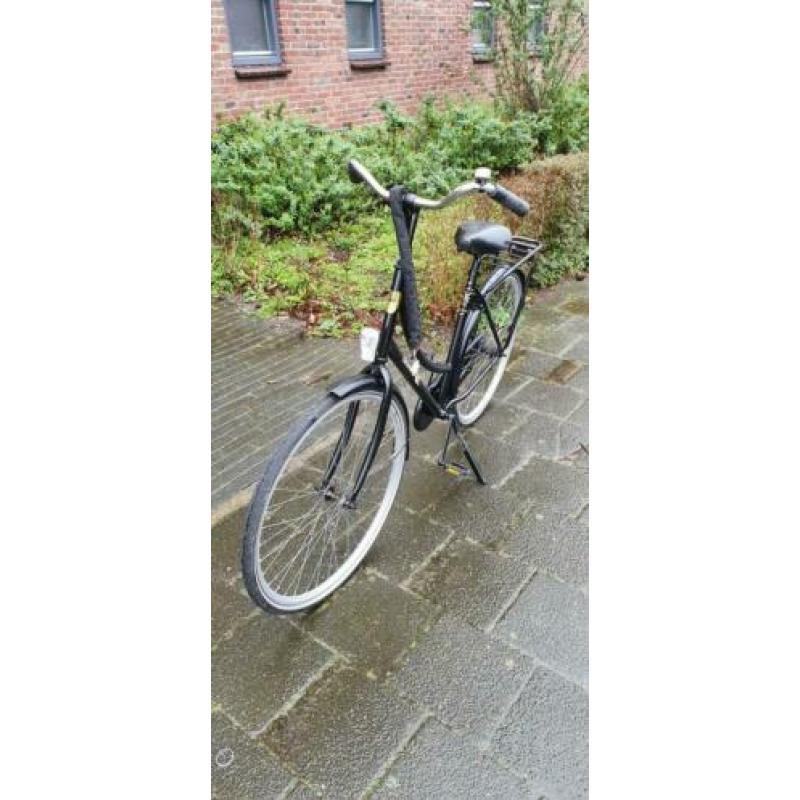 Zeer nette omafiets mer slot lichten kettingkast ZGAN