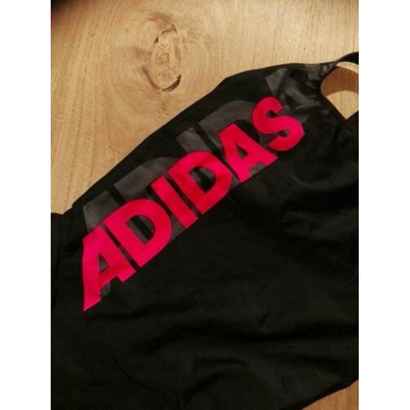 Adidas nieuwe zwarte badpak maat 176
