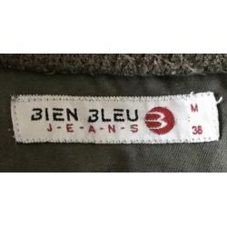 Bien Blue army jacket The Sting maat 38 zgan Jas legergroen