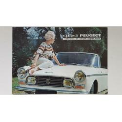 Peugeot 404 (1967) cabriolet en coupé super luxe