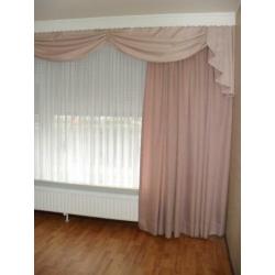 Prachtige Overgordijnen met Draperie.