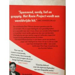 Boek "Het Rosie Project " van Graeme Simsion.