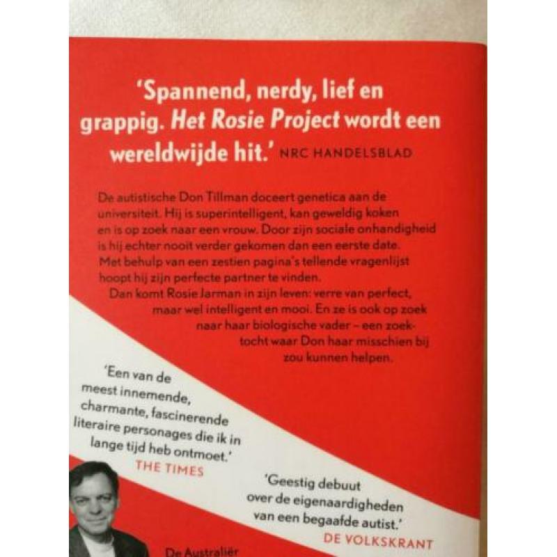 Boek "Het Rosie Project " van Graeme Simsion.