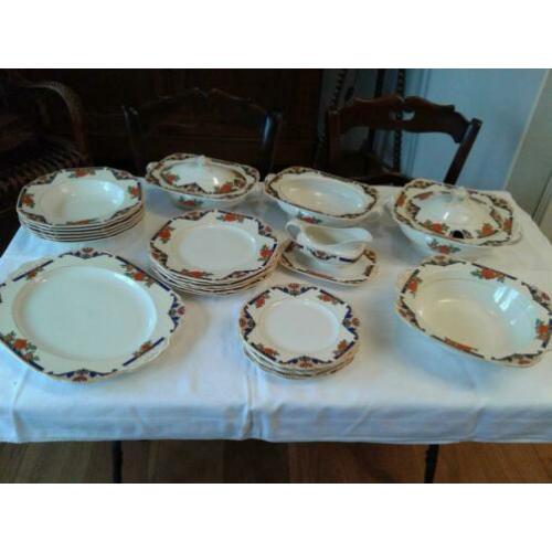 Engels eetservies WH Grindley & Co ltd Ivory The Curzon