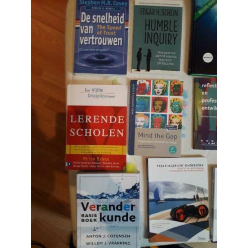 Management studieboeken, passende bij Masterstudie MCC