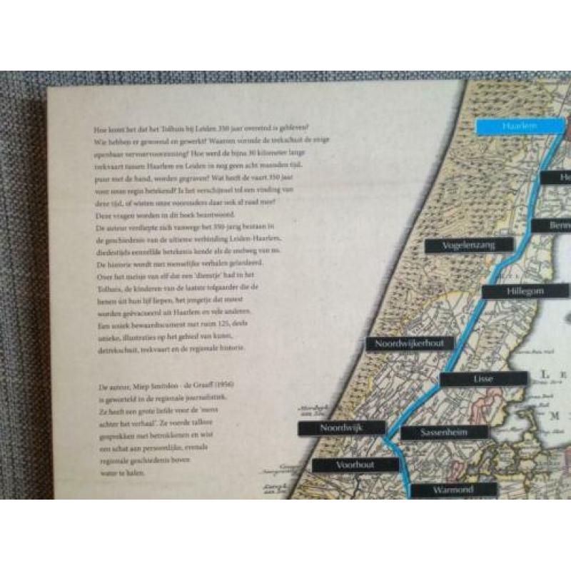 Boek: Haarlem-Leiden: Tussen tol en trekvaart : 350 jaar het
