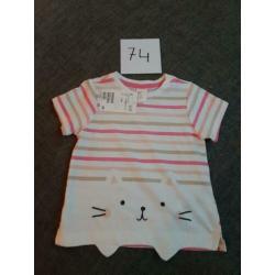 Baby meisjes kleding maat 74 pakket