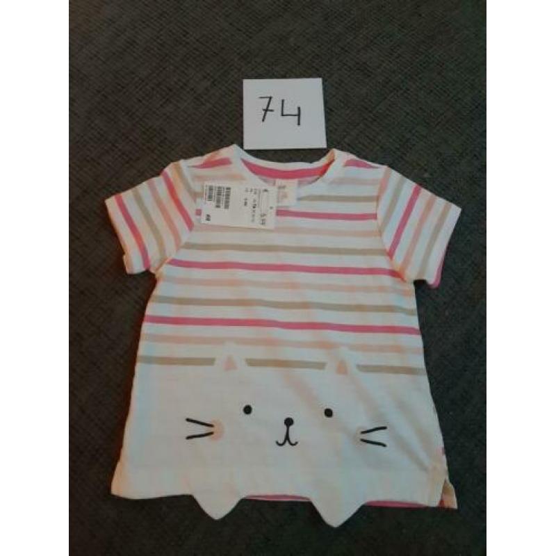 Baby meisjes kleding maat 74 pakket