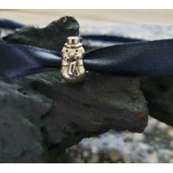 Origineel Pandora bedel zilver Snowman nieuw