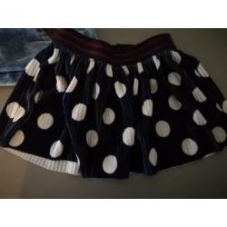 3 rokjes blauw maat 92 98 Terstal Hema