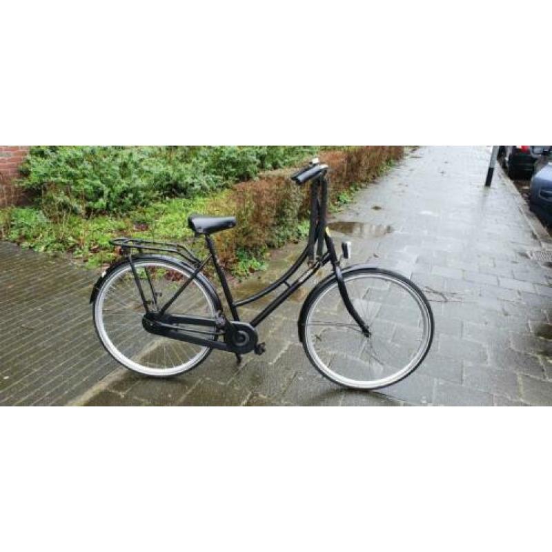 Zeer nette omafiets mer slot lichten kettingkast ZGAN