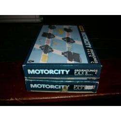 Vintage matchbox motor city track sets 1989 nieuw in doos