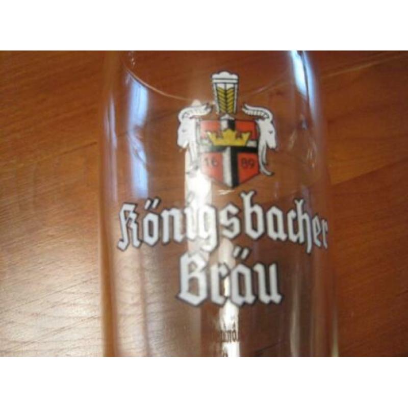 Köningsbacher Brau bierglas