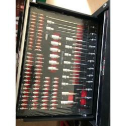 NIEUW Gereedschapswagen met BLUETOOTH duits 600 delig 7 lade