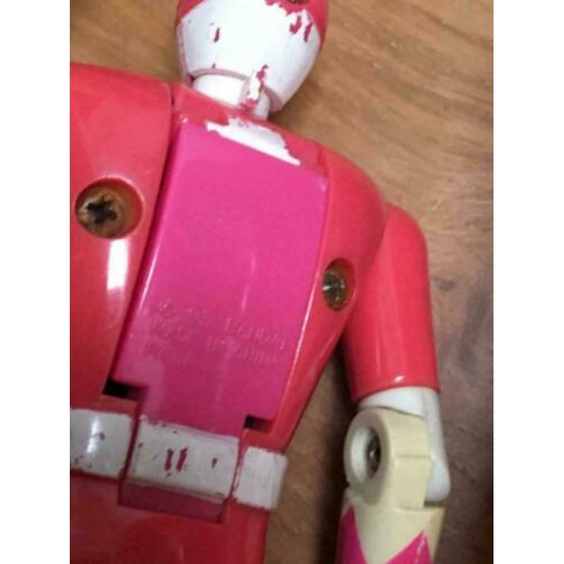 90s power rangers toys speelgoed 4 stukst bandai