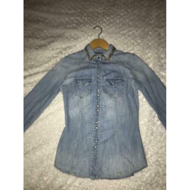 Guess spijkerblouse XS