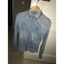 Guess spijkerblouse XS