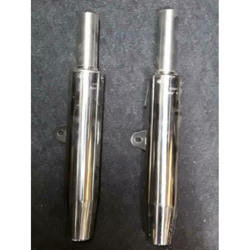 Uitlaten dempers voor cafe-racer bobber tracker