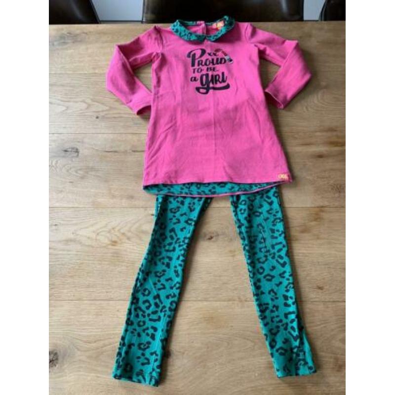 Mooie jurk van funky XS met bijpassende legging